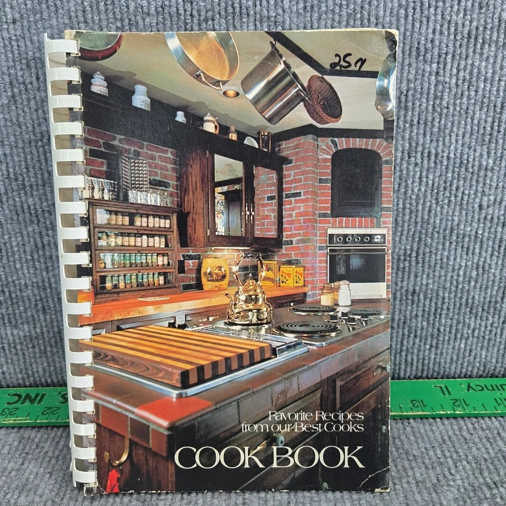 Favorite Recipes Cookbook by Frosty Taylor Spiral Bound Well Loved